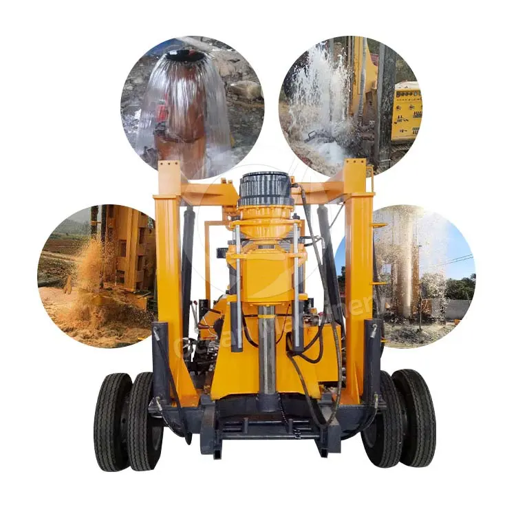 OCEAN Core Sample 100M 120m 200m 300m Drill Rig Bore Hole Water Exploration Drill Machine para Mine