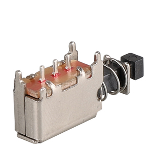 PS12E05M PCB Mounted 6 Pins 90 Degree Straight Key Button Push <strong>Switches</strong> Directly Key <strong>Switch</strong> for Digital Set Top Box TV Box - Product Image 1