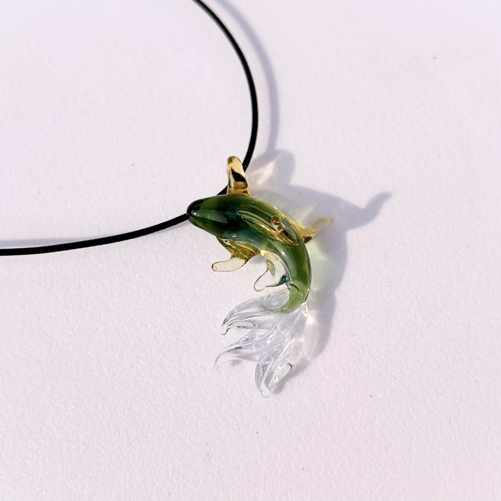 Small fish green style(Without a rope)