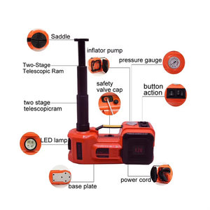 3 in 1 fonksiyonlar 5 Ton elektrikli jak araç seti ile anahtar ve şişirme pompası kadın sürücüsü için - Product Image 5