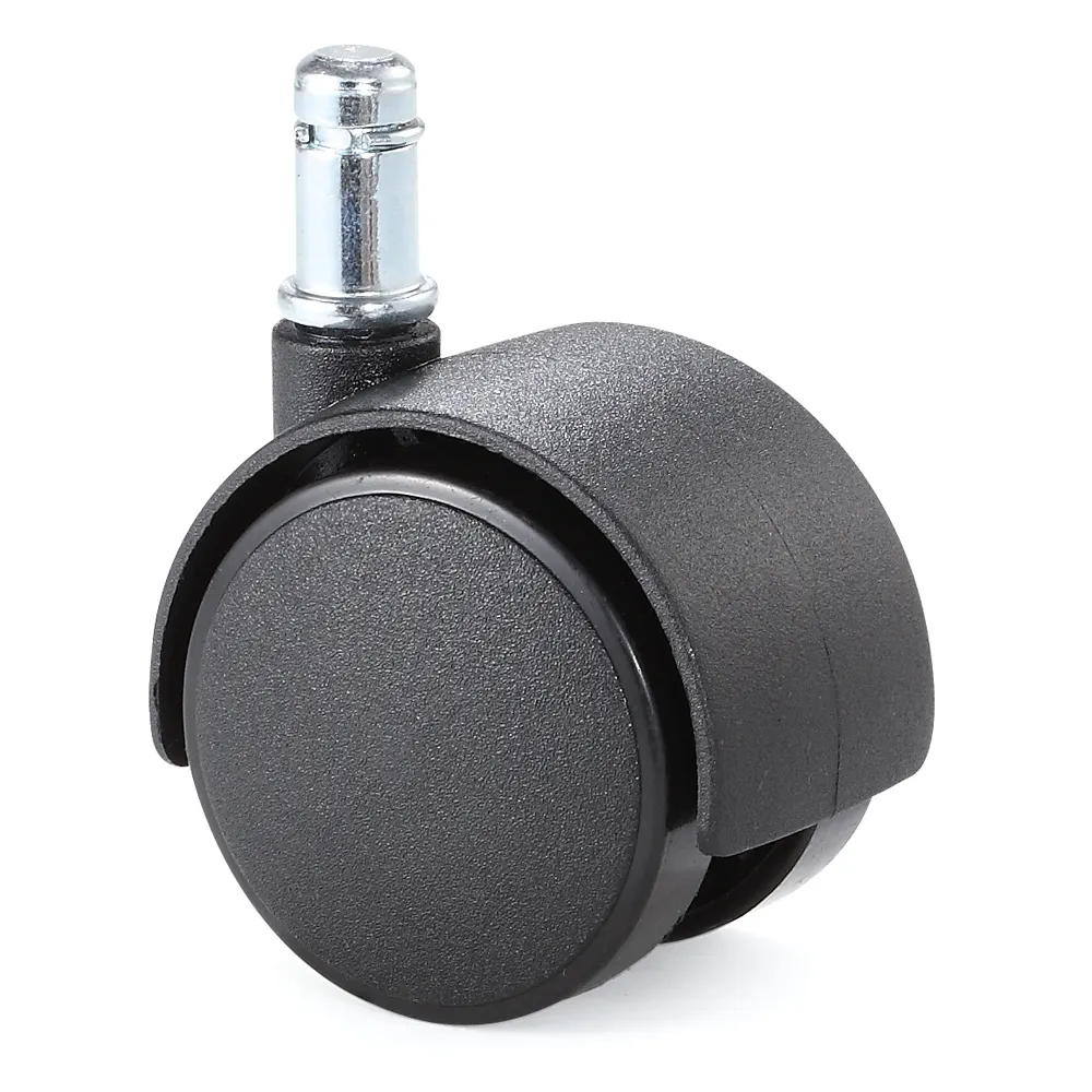 Nylon Caster Parte Cadeiras Cozinha Cadeira Peças Móveis Caster Wheel 50mm nylon rodízio para silla gamer