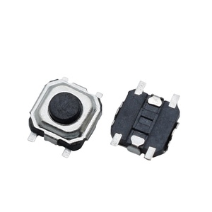 DPST 12VDC 4 Pin Mini Tact <strong>Switch</strong> SMD With Earth Terminal Mini <strong>Switch</strong> Tactile CTT-1177 - Product Image 1
