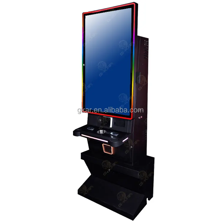 Парки развлечений высокое качество металла 43 дюймов вертикальный сенсорный пожарный шкаф игрового автомата