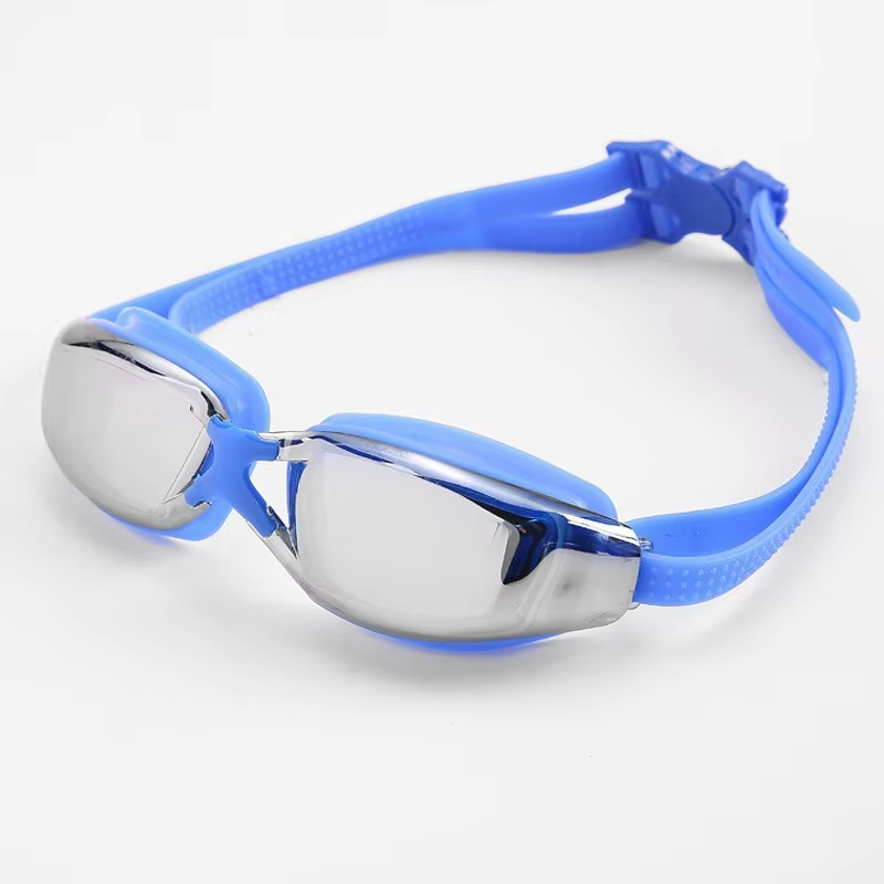 Blue silver-plated