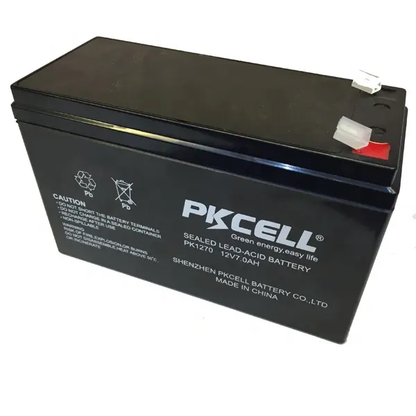 Nuovi prodotti PKCELL batteria profonda del ciclo batteria al piombo per ups sistema solare 12v 7ah 20hr