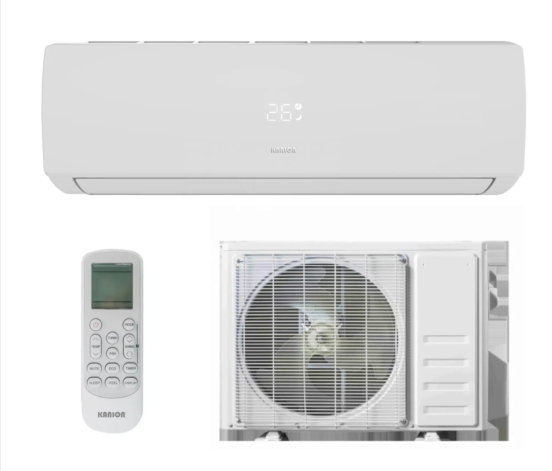 Mini ac remote control airconditioner R410A/R32 Aire Acondicionado Split 50HZ 60HZ 9000-36000BTU split air conditioner Klima