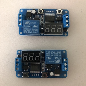 DC 12V PLC Automation LED-Anzeige Digital Delay Timer Relay Steuersc halter modul - Product Image 2