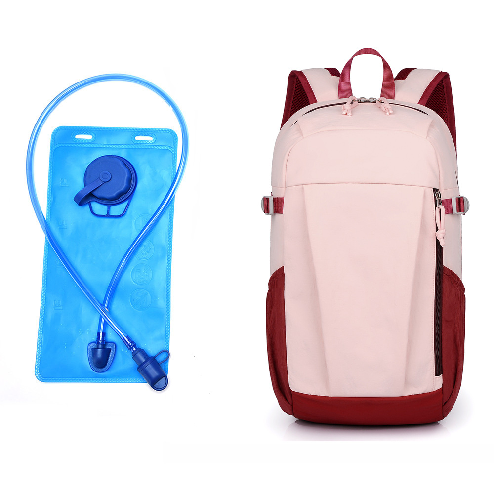 Pink with water bag