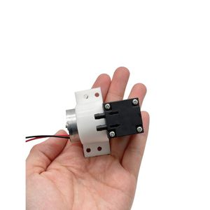 オイルレス0.5-1.2barラボダイヤフラム真空ポンプ1-3L/min流量24 12 6ボルトBLDCモーター1L 2L/minで利用可能 - Product Image 1