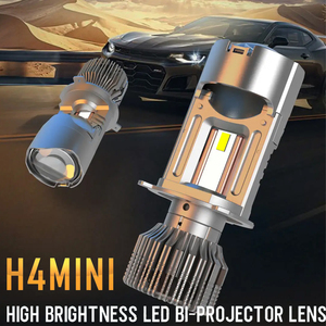สีแดงมินิ 3 นิ้วถ้วยDualหมอกไฟ 2") เลนส์สีฟ้า 3.0 Bi Ledเลนส์รถ 1.5 นิ้วMatrix Bi-Led H4 Bi Ledโปรเจคเตอร์เลนส์ - Product Image 2
