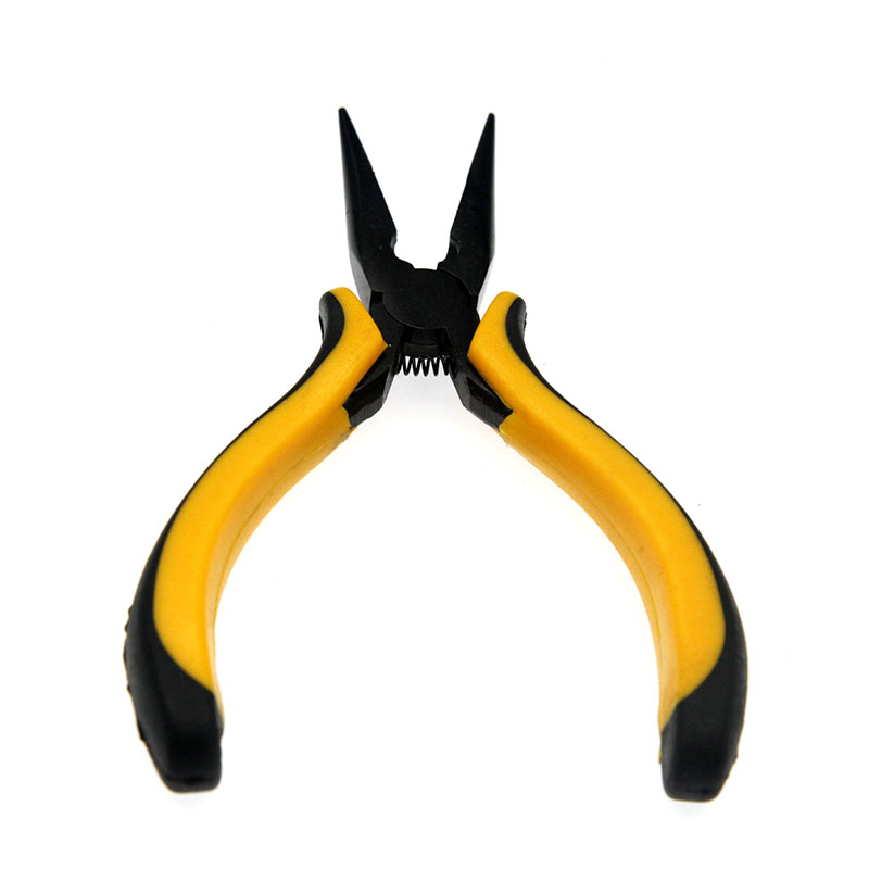 Factory Sale Carbon Steel Mini Plier Fitted with Spring Loaded Handles