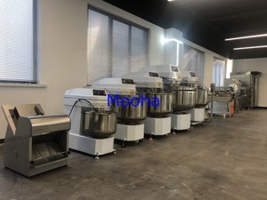 商業用<span class=keywords><strong>120</strong></span>リットル生地ミキサーペストリーその他のスナックマシンパンベーカリー機器スパイラル生地ミキサー焼き食品ミキサー
