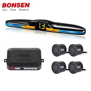 Car Parking Aid <strong>Sensor</strong> <strong>System</strong> 4 <strong>Sensors</strong> Parking Assistance Auto <strong>Reverse</strong> Backup Radar Monitor Detector <strong>System</strong> <strong>LCD</strong> Display Kit - Product Image 1