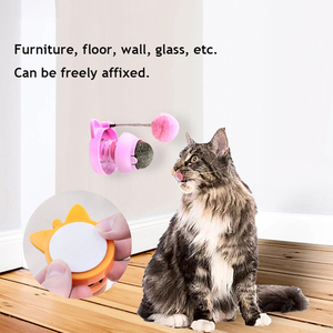 Mayorista Gato Giratorio Hierba Gatera Con Bola De Resorte Juguetes Hierba Gatera Natural Boca Limpia Promover La Digestión Gato Juguetes Suministros Para Mascotas - Product Image 4