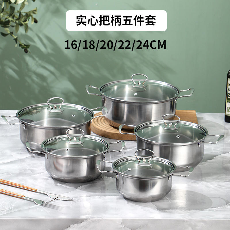 Wire ear set of five 16-24cm