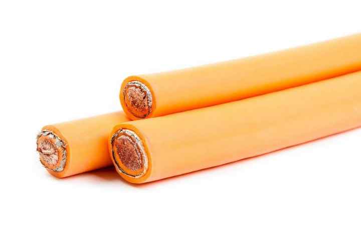 35mm2 Shielded HV Cable Safety Orange 450/700v