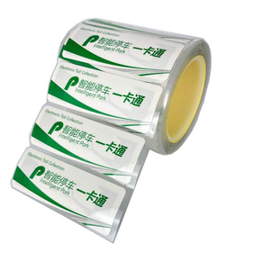 Etichetta Tag etichetta adesivo al dettaglio Rfid Tag con applicazione sito Web Qr codificato