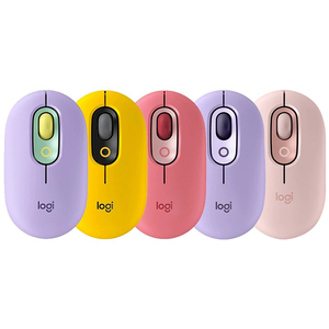 Logitech פופ עכבר אלחוטי Bluetooth אור עכבר אלחוטי קול נשי מחשב נייד חמוד cinnamoroll צהוב ורוד