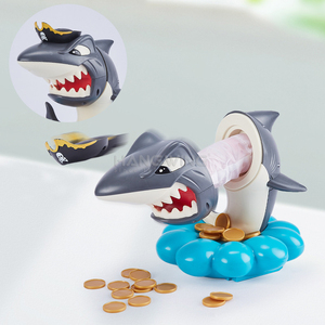 Hw Giải Nén Đồ Chơi Bất Ngờ Cướp Biển Cá Mập Thiết Lập Nổ Điện Tiền Xu Vàng Câu Đố Lừa Tạo Tác Hội Đồng Quản Trị Trò Chơi Bên Đồ Chơi Cho Trẻ Em - Product Image 4