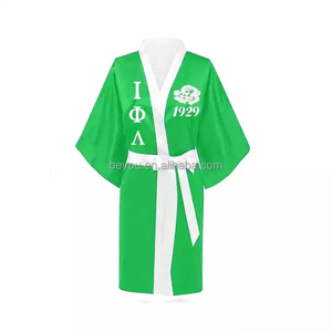 <span class=keywords><strong>Iota</strong></span> <span class=keywords><strong>Phi</strong></span> <span class=keywords><strong>Lambda</strong></span> verde blanco letra personalizada Logo organización diferente patrón hermandad de mujeres calcetines de algodón versátiles personalizados - Product Image 2