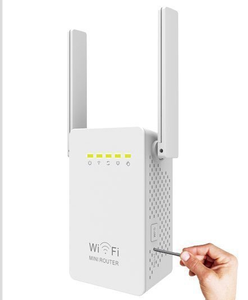 Wifi de montaje en pared de red Ethernet de red de comunicación rápido estable señales de 300Mbps Powerline adaptador - Product Image 1