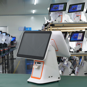 Pos-экран, двойная машина, терминальная система, сенсорная точка продажи (Pos), наличные деньги, Android планшет, проверка цены, Pos-терминал - Product Image 6
