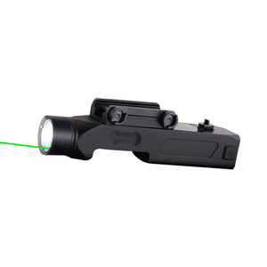 Yeni tasarım taktik el feneri 1000LM yüksek parlaklık avcılık el feneri IP65 su geçirmez yeşil lazer LED taktik yakıcılar - Product Image 1