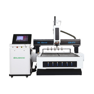 Xunke 3軸CNCウッドルーターマシン木工DSP/マッハ3制御システム4x8広告1325 CNCルーターマシン価格 - Product Image 3