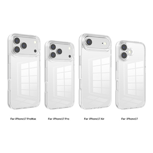 Premium temizle Anti sarı cep telefonu kılıfı IPhone 17 için hava 16 Pro Max 15 14 13 artı 16E Transparens darbeye kılıfları kabuk - Product Image 6