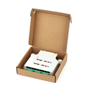 6 8 12 Ports Fiber Optic <strong>Patch</strong> <strong>Panel</strong> with SC/LC/FC/ST Terminals Din Rail Terminal Box for 4G/3G <strong>Networks</strong>