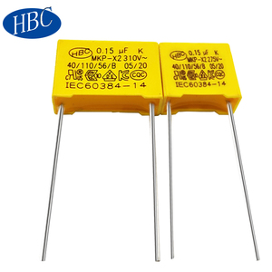 电容器0.15uf 275V P10 x2金属化聚丙烯薄膜抗干扰电容器mkp - Product Image 3