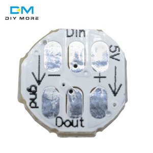 10PCS WS2812B Addressable <strong>LED</strong> Pixel Light SMD 5050 RGB SMD on Heat Sink PCB Board <strong>LED</strong> Module Pixels Light 5V DC - Product Image 2