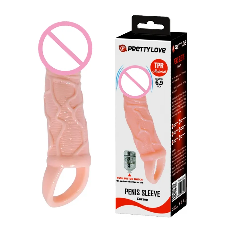Preservativo manicotti del pene copertura del pene riutilizzabile estensore del pene ingranditori giocattolo adulto del sesso per gli uomini
