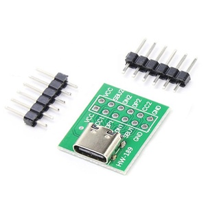 USB TYPE-C DIP PCB konektörü Pinboard Test kurulu lehim dişi Dip Pin Header adaptörü - Product Image 6