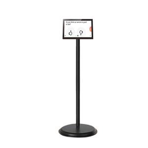 10.1 Software di valutazione del servizio di smiley del dispositivo di Feedback dei clienti con supporto verticale del terminale di Feedback dei clienti - Product Image 3
