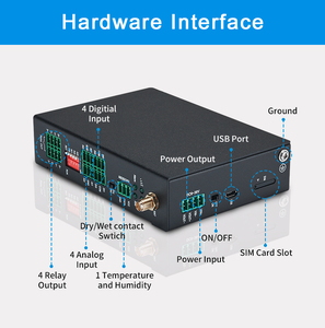 High Performance Gsm SMS RTU Alarm Controller for 4G Refrigerator Temperature <strong>Data</strong> <strong>Logger</strong> - Product Image 6