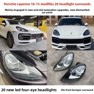 ไฟหน้า LED สำหรับ Porsche สำหรับ Payenne CSP รุ่นใหม่ขนาด6000K สีด้านหน้ารอบทิศทาง