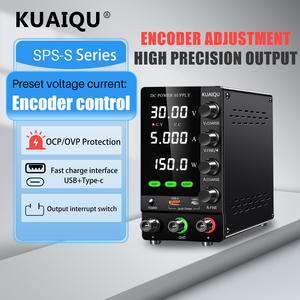 KUAIQU30V 5A 150W DC-Netzteil SPS-C305S OCP OVP-Kurzschluss schutz Encoder ausgang an aus AC DC-Spannungs regler SMPS