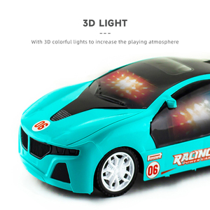 3D Light 4-channel Remote Control Vehicle <strong>Model</strong> 27mhz 1/18 Scale <strong>Rc</strong> Hobby Racing Toy Car for Kids and Adults - Product Image 3