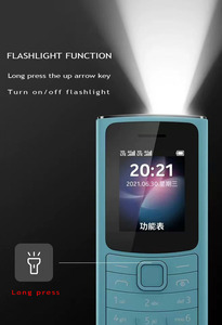 โทรศัพท์ปุ่มเครือข่าย2G สำหรับ Nokia 110โทรศัพท์เคลื่อนที่สองซิม1.77นิ้วใช้งานได้ทุกรุ่น - Product Image 5