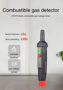 Habotest ht61 cầm tay phân tích khí Methane etan Xăng butan Propane Tester dễ cháy tự nhiên phát hiện rò rỉ khí báo động - Product Image 3