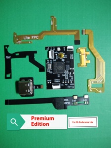 Eparthub Ultra-sottile lampone Pi RP2040 Picofly Pico migliora la durata della batteria dell'interruttore Lite OLED - Product Image 2