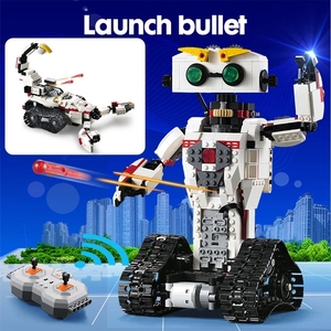 Cada C51027 креативный умный робот 2 в 1 модель DIY игрушки Наборы MOC кирпич RC наборы строительных блоков - Product Image 2