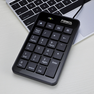 Mini teclado con contraseña USB Nuevo interruptor negro con características numéricas Cable externo para aplicaciones de computadora portátil o de escritorio - Product Image 5