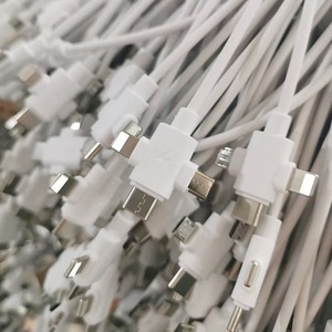 สายชาร์จ3-in-1 PVC Type-C USB ใช้ได้กับ Apple Huawei Android สำหรับการค้าต่างประเทศ - Product Image 4