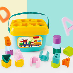 Çocuklar için renkli sıralayıcı oyuncak 2-7 yaş için bebek için blok ve hediye içerir renk tanıma ve S sıralayıcı kutusu - Product Image 3