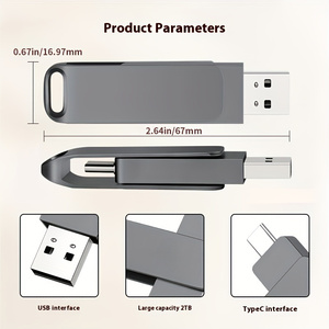 แฟลชไดรว์ USB โลหะขนาดเล็ก1GB ถึง64GB เมมโมรี่สติ๊ก USB 2.0/3.0สไตล์บริษัทของขวัญ