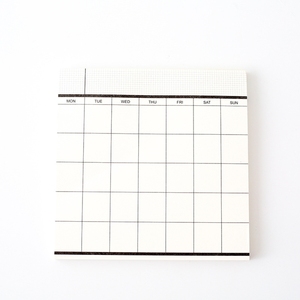 Bloc de notas con planificador mensual semanal diario, Bloc de notas con lista de tareas, Bloc de notas con horario diario sin fecha, cuaderno para trabajo de oficina, suministros escolares