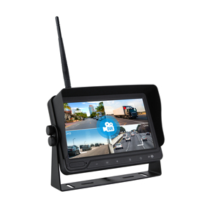 Monitor DE PANTALLA DE AUTOBÚS inalámbrico de 9 pulgadas Monitor de imagen cuádruple Monitor HD independiente de entrega rápida - Product Image 5