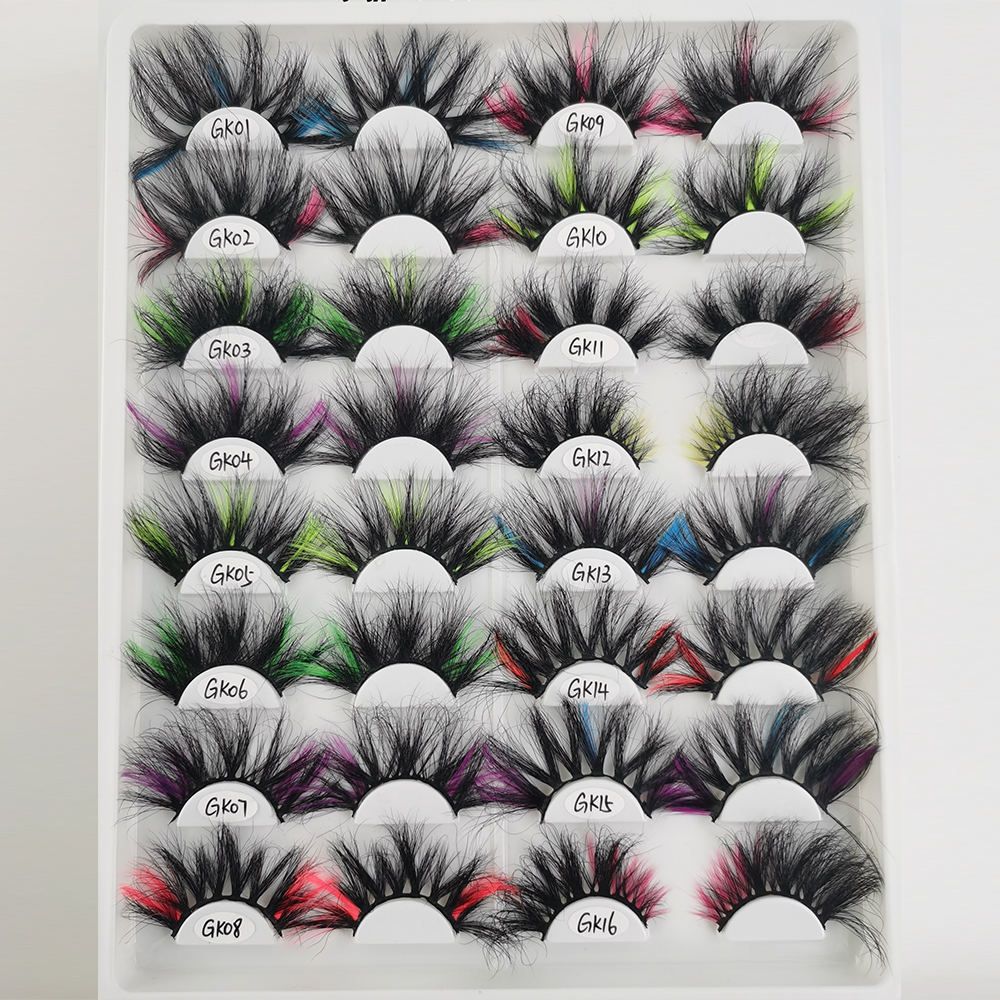 Ciglia colorate